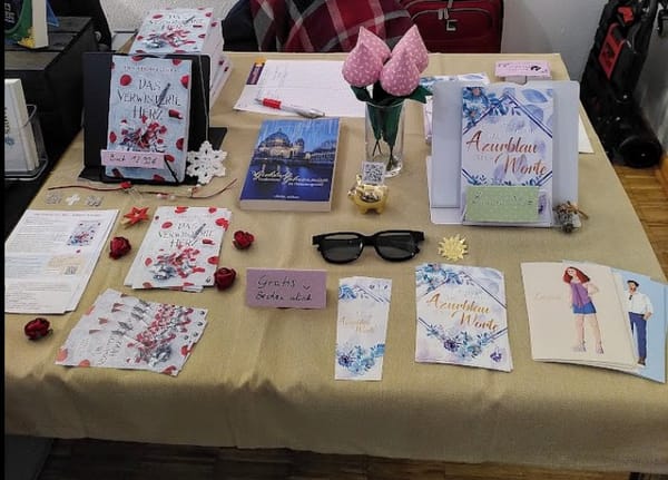 Fuchsfeder Nr. 12: Meine erste Buchmesse als Ausstellerin oder: Wie ich eine böse Überraschung zu meinen Gunsten gedreht habe